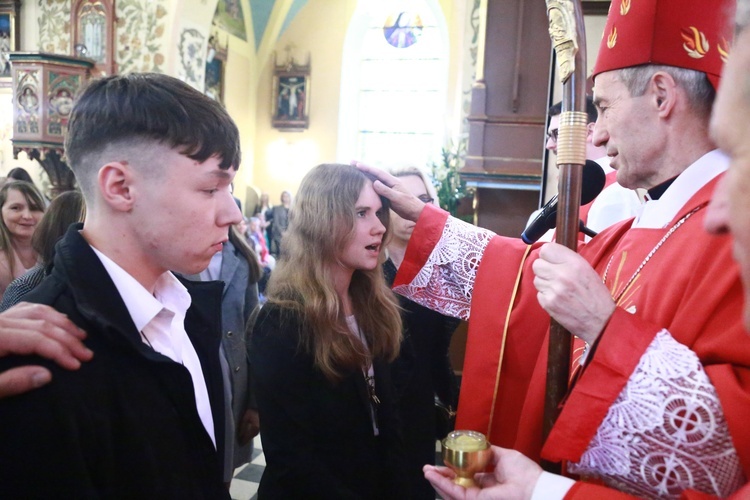 Bierzmowanie w Przecławiu