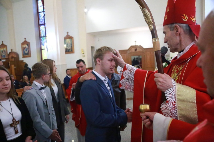 Bierzmowanie w Mielcu-Rzochowie