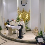 Nowe obrazy w kaplicy wieczystej adoracji w Kolonii Jedlnia