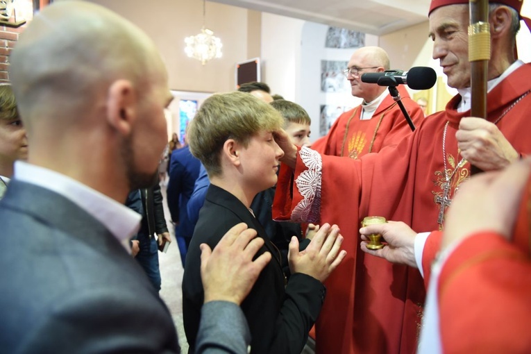 Bierzmowanie u MBNP w Mielcu