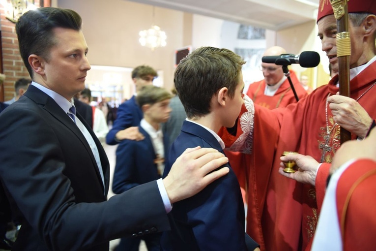 Bierzmowanie u MBNP w Mielcu