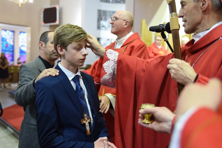 Bierzmowanie u MBNP w Mielcu