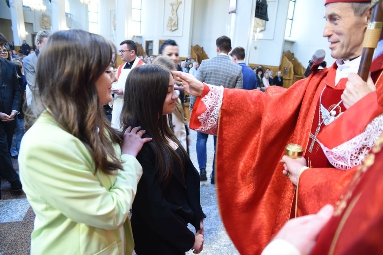 Bierzmowanie w parafii Trójcy Przenajświętszej w Mielcu