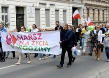 Ubiegłoroczny przemarsz świdnickich rodzin.