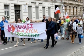 Ubiegłoroczny przemarsz świdnickich rodzin.