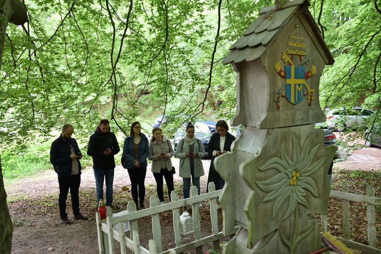 Majowa modlitwa w lesie w Gdańsku