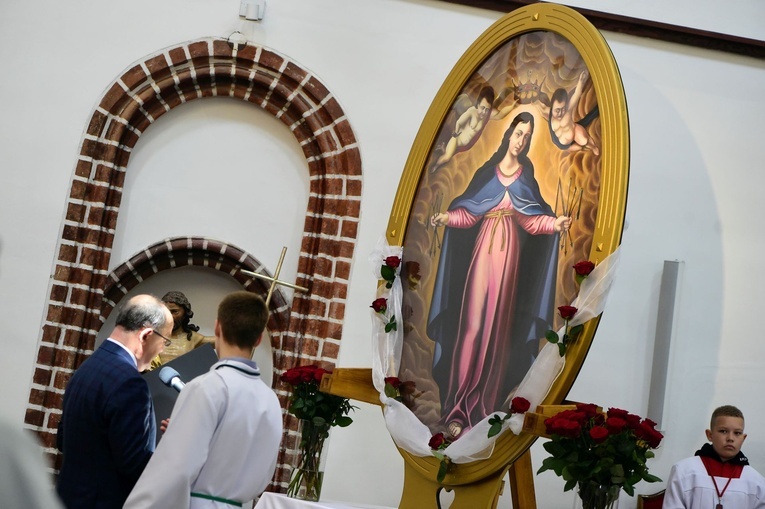 Bartoszyce. Obraz Matki Bożej Łaskawej