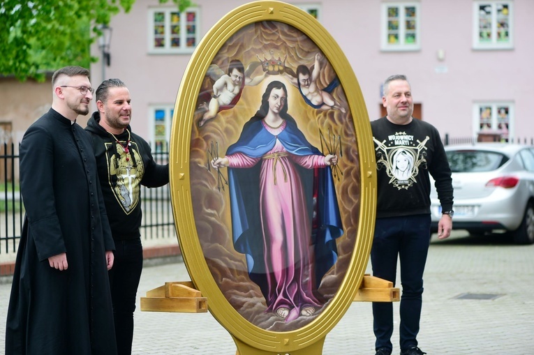 Bartoszyce. Obraz Matki Bożej Łaskawej