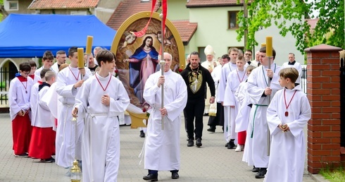 Bartoszyce. Obraz Matki Bożej Łaskawej