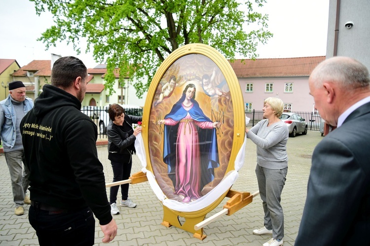 Bartoszyce. Obraz Matki Bożej Łaskawej