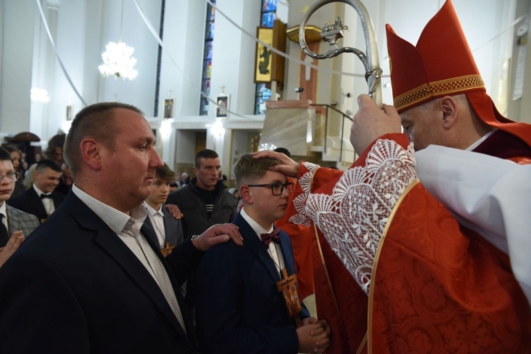 Bierzmowanie w Dąbrowie Tarnowskiej