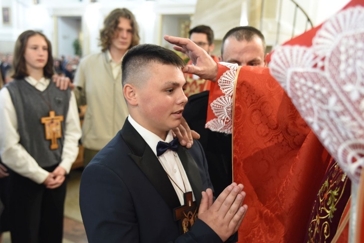 Bierzmowanie w Dąbrowie Tarnowskiej