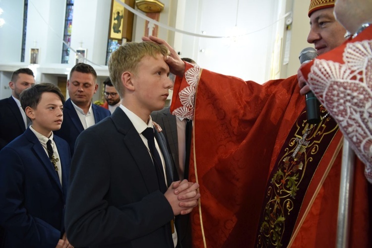 Bierzmowanie w Dąbrowie Tarnowskiej