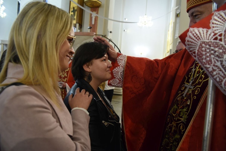 Bierzmowanie w Dąbrowie Tarnowskiej