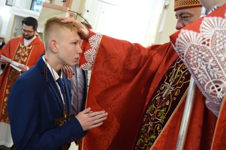Bierzmowanie w Dąbrowie Tarnowskiej
