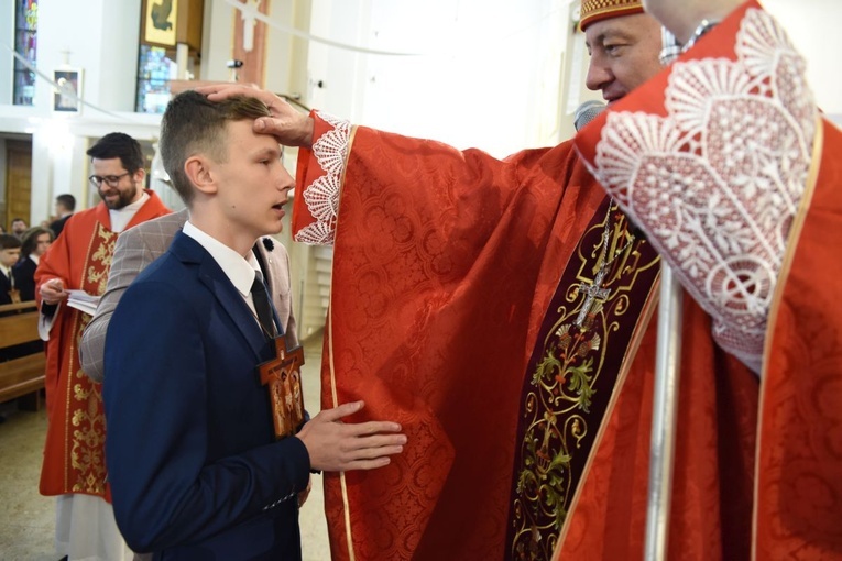 Bierzmowanie w Dąbrowie Tarnowskiej