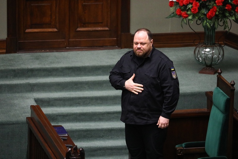 Szef Rady Najwyższej Ukrainy o zbrodni wołyńskiej: potomkom ofiar składam wyrazy współczucia