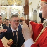 Bierzmowanie w kościele św. Jakuba w Tuchowie