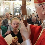 Bierzmowanie w kościele św. Jakuba w Tuchowie