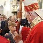 Bierzmowanie w kościele św. Jakuba w Tuchowie