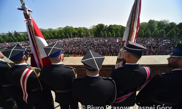 Jasna Góra. Strażacy z całej Polski pielgrzymowali do Matki Bożej