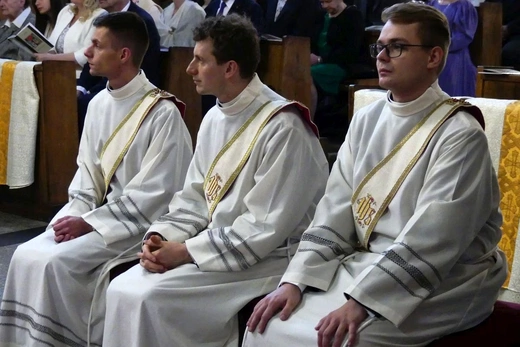 Święcenia kapłańskie w katedrze św. Mikołaja w Bielsku-Białej - 2023 - część 1.