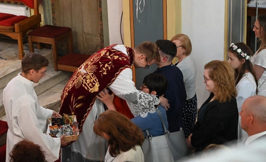 Prymicyjna Msza św. ks. Michała Juraszczyka w Zebrzydowicach