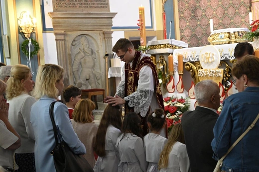 Prymicyjna Msza św. ks. Michała Juraszczyka w Zebrzydowicach