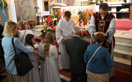 Prymicyjna Msza św. ks. Michała Juraszczyka w Zebrzydowicach