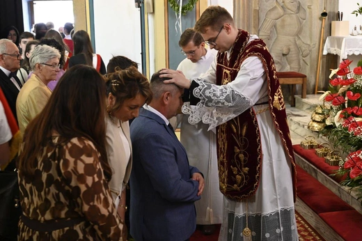 Prymicyjna Msza św. ks. Michała Juraszczyka w Zebrzydowicach