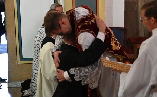 Prymicyjna Msza św. ks. Michała Juraszczyka w Zebrzydowicach