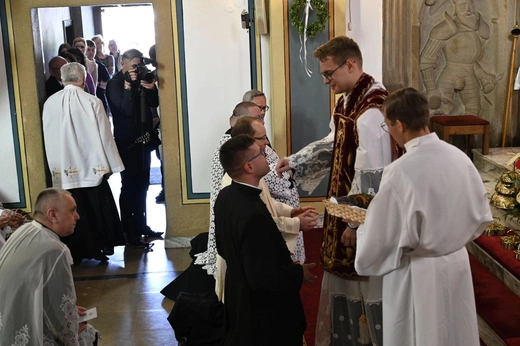 Prymicyjna Msza św. ks. Michała Juraszczyka w Zebrzydowicach