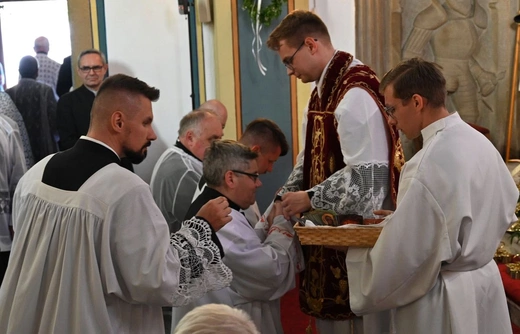 Prymicyjna Msza św. ks. Michała Juraszczyka w Zebrzydowicach