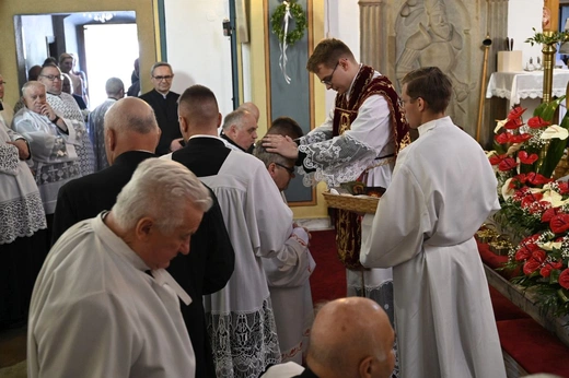 Prymicyjna Msza św. ks. Michała Juraszczyka w Zebrzydowicach