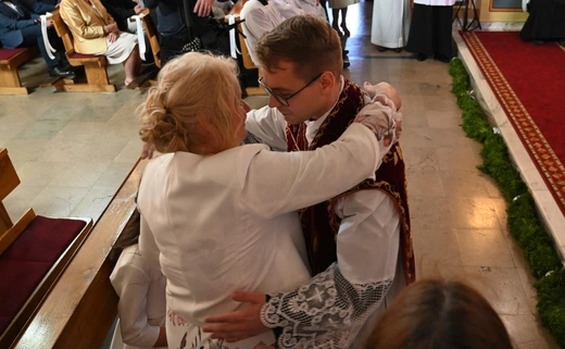 Prymicyjna Msza św. ks. Michała Juraszczyka w Zebrzydowicach