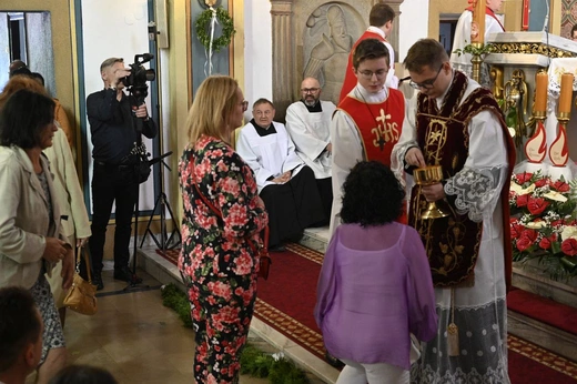 Prymicyjna Msza św. ks. Michała Juraszczyka w Zebrzydowicach