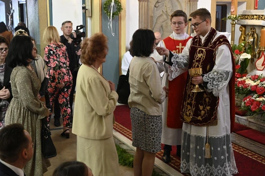 Prymicyjna Msza św. ks. Michała Juraszczyka w Zebrzydowicach