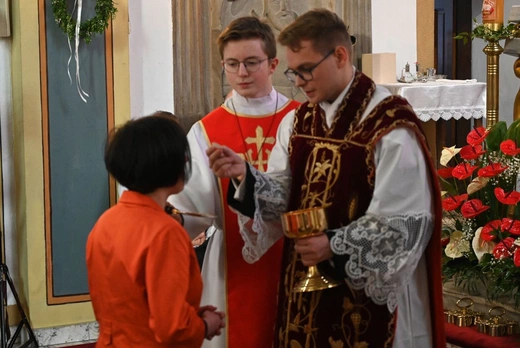 Prymicyjna Msza św. ks. Michała Juraszczyka w Zebrzydowicach