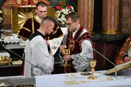 Prymicyjna Msza św. ks. Michała Juraszczyka w Zebrzydowicach