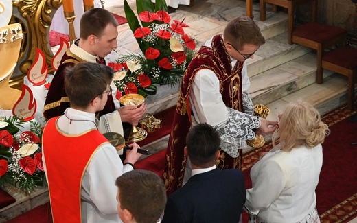 Prymicyjna Msza św. ks. Michała Juraszczyka w Zebrzydowicach
