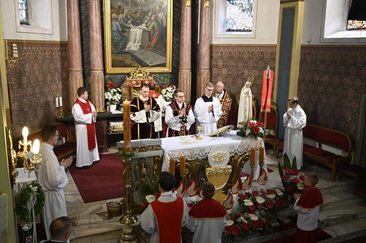 Prymicyjna Msza św. ks. Michała Juraszczyka w Zebrzydowicach