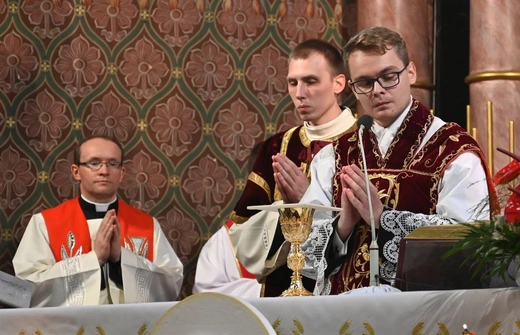 Prymicyjna Msza św. ks. Michała Juraszczyka w Zebrzydowicach