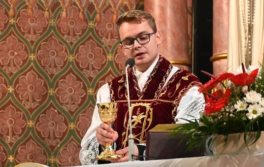 Prymicyjna Msza św. ks. Michała Juraszczyka w Zebrzydowicach