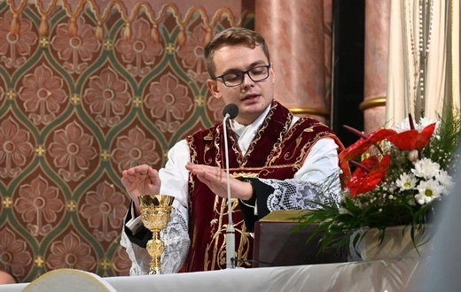 Prymicyjna Msza św. ks. Michała Juraszczyka w Zebrzydowicach