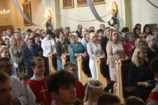 Prymicyjna Msza św. ks. Michała Juraszczyka w Zebrzydowicach