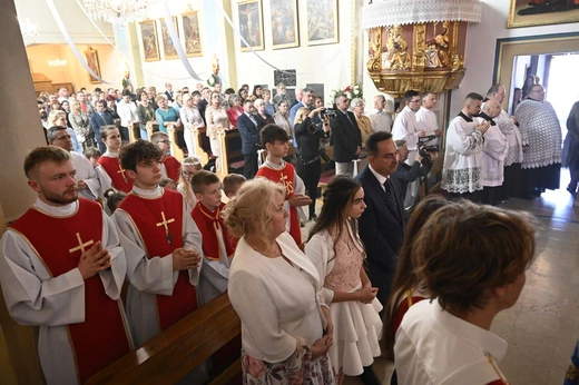 Prymicyjna Msza św. ks. Michała Juraszczyka w Zebrzydowicach