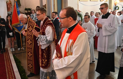 Prymicyjna Msza św. ks. Michała Juraszczyka w Zebrzydowicach