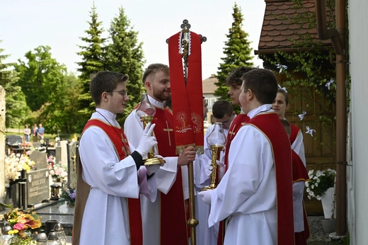 Prymicyjna Msza św. ks. Michała Juraszczyka w Zebrzydowicach