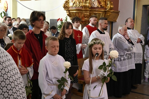 Prymicyjna Msza św. ks. Michała Juraszczyka w Zebrzydowicach