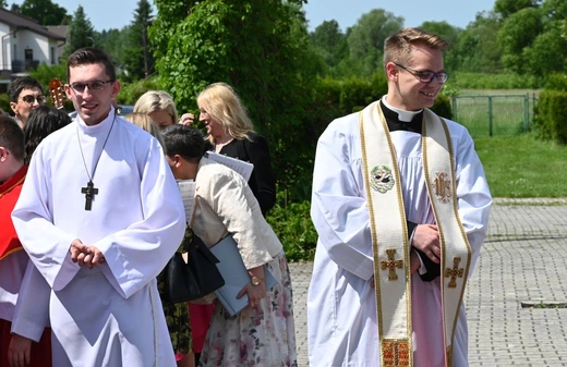 Prymicyjna Msza św. ks. Michała Juraszczyka w Zebrzydowicach